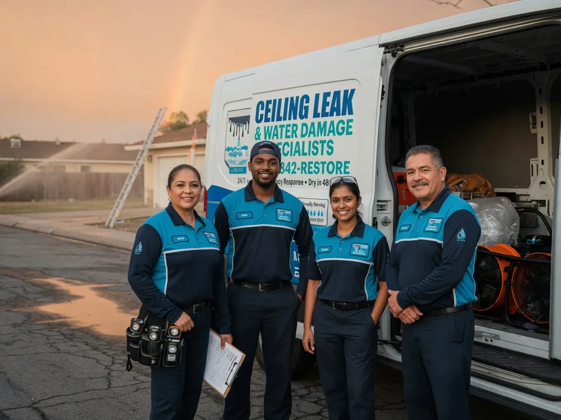 Ceiling Leak Cleanup company in Montebello, VA