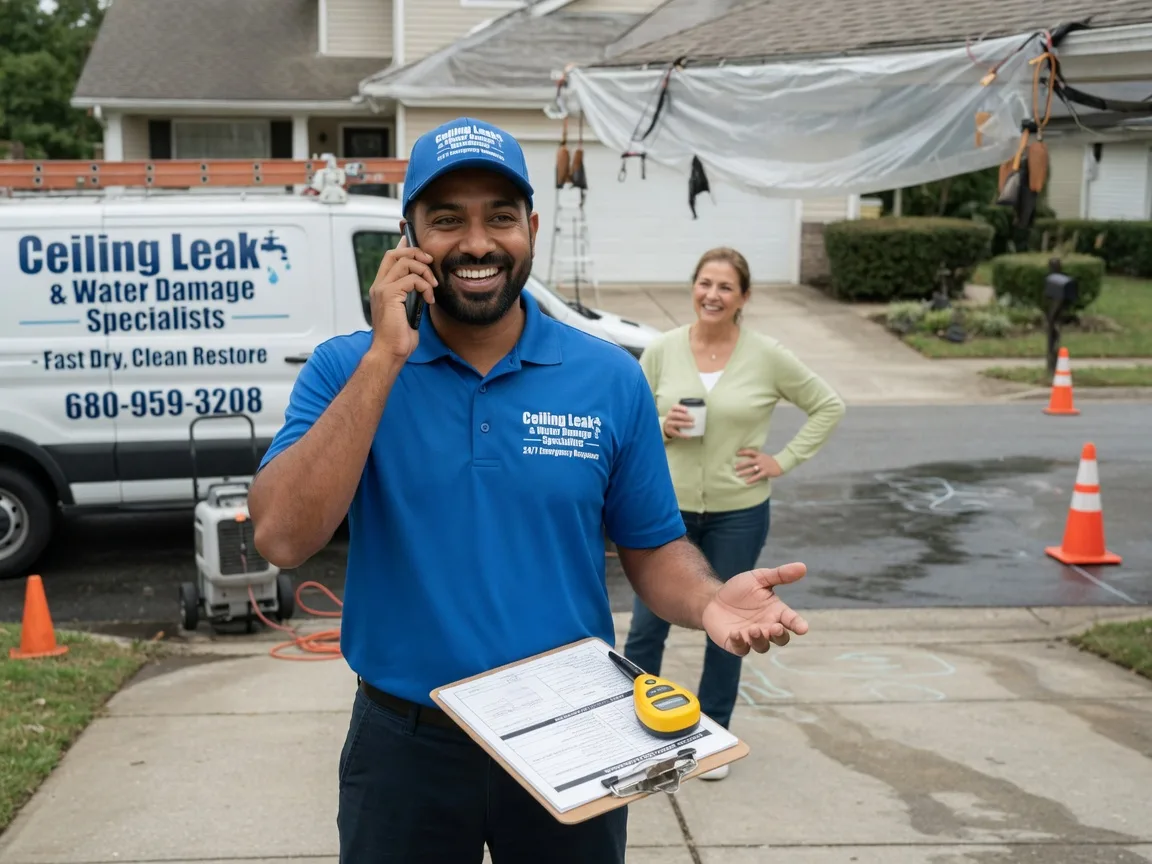 Ceiling Leak Cleanup Montebello, VA FAQs